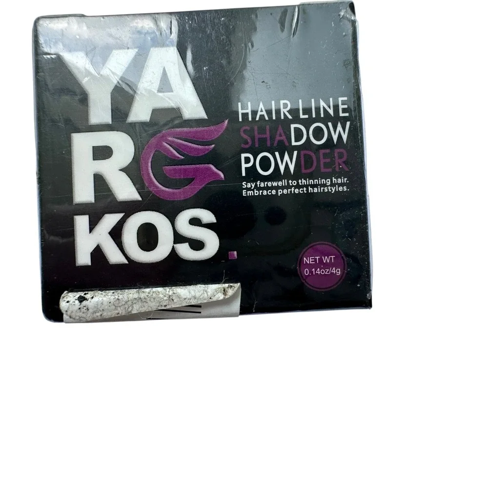 Yargkos‎ Hair Line Shadow Powder Thinning Hair Scalp Coverage #3 Brown
